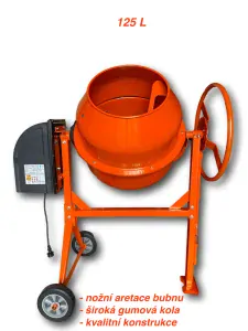 Stavební míchačka 125L 125FB max Ma-tech