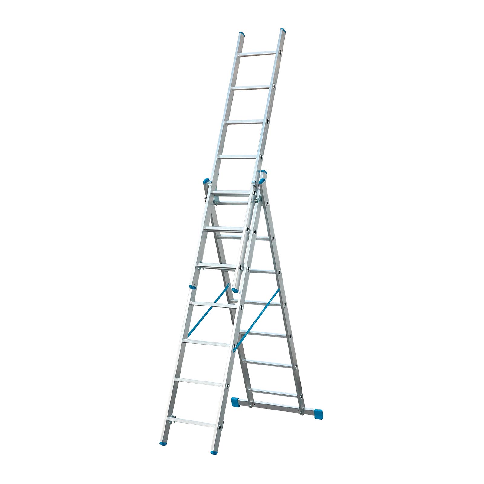 Žebřík 3x9 trojdílný hliníkový XTline XT609EK