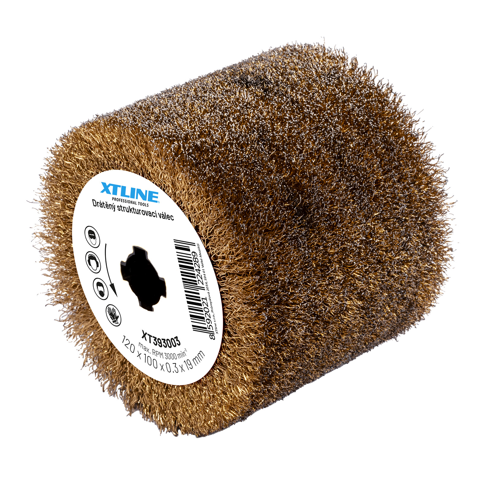 Drátěný strukturovací válec 120x50x0,3 mm, XTLINE XT399003