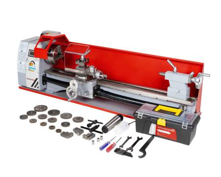 Soustruh na kov s variabilní rychlostí ED420FXL_230V, Holzmann