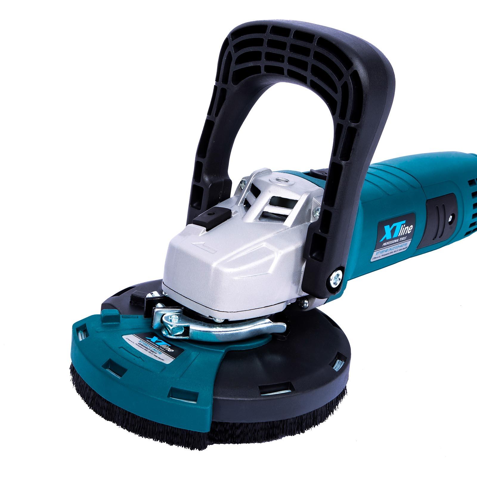 Úhlová bruska 125mm s odsávacím krytem 1400W XTLINE XT105140