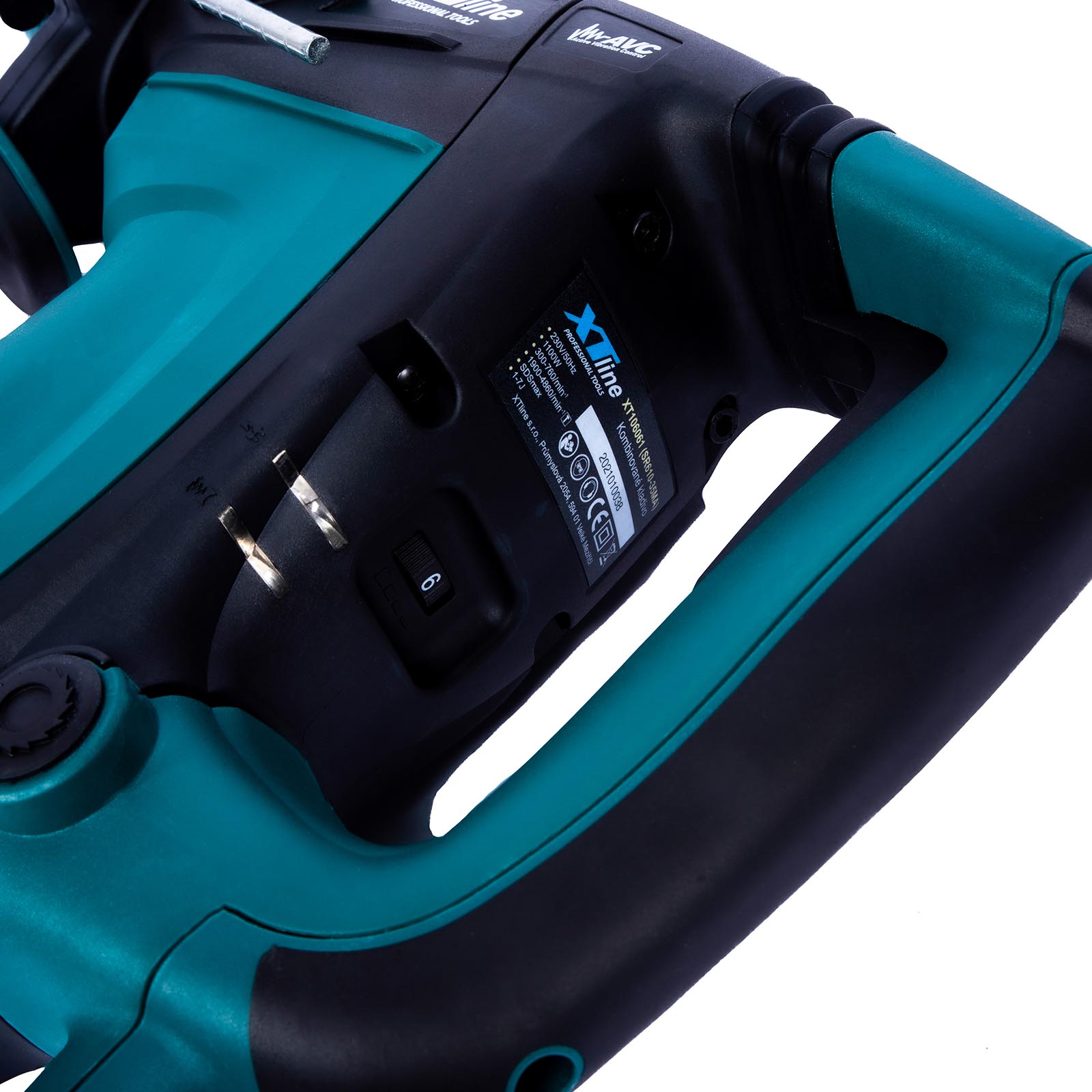 Kombinované kladivo 1100 W SDS MAX 7 J XT106061, XTLINE