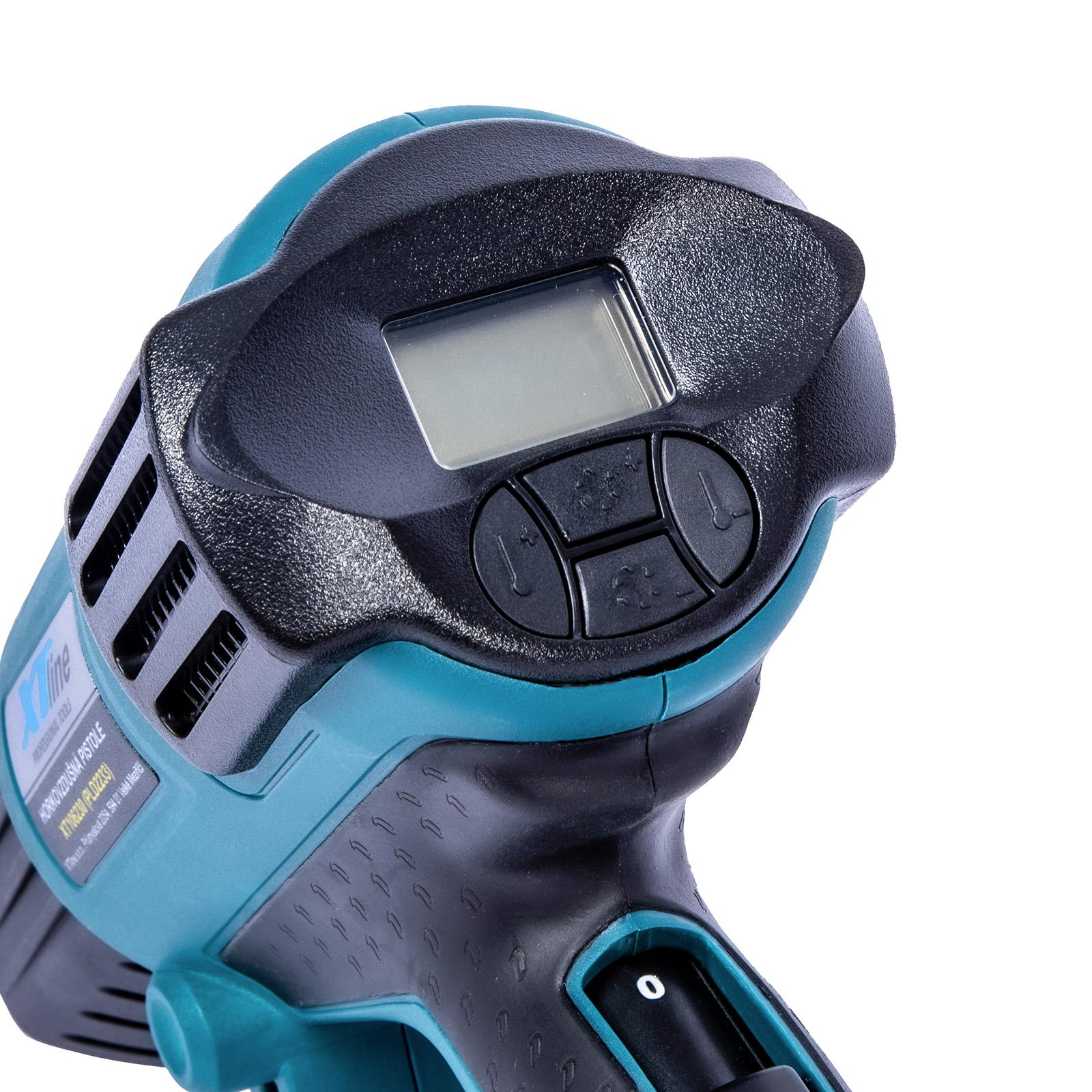 Horkovzdušná pistole s elektronickou regulací 2000 W XTLINE XT106230