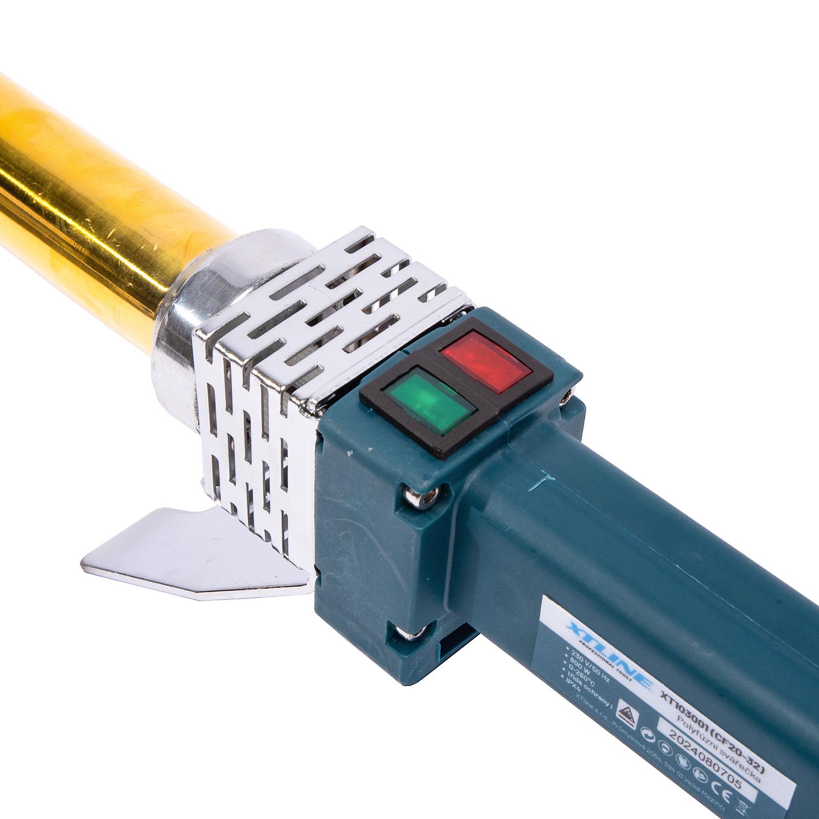 XTLINE Polyfůzní svářečka 800 W + příslušenství 4 díly