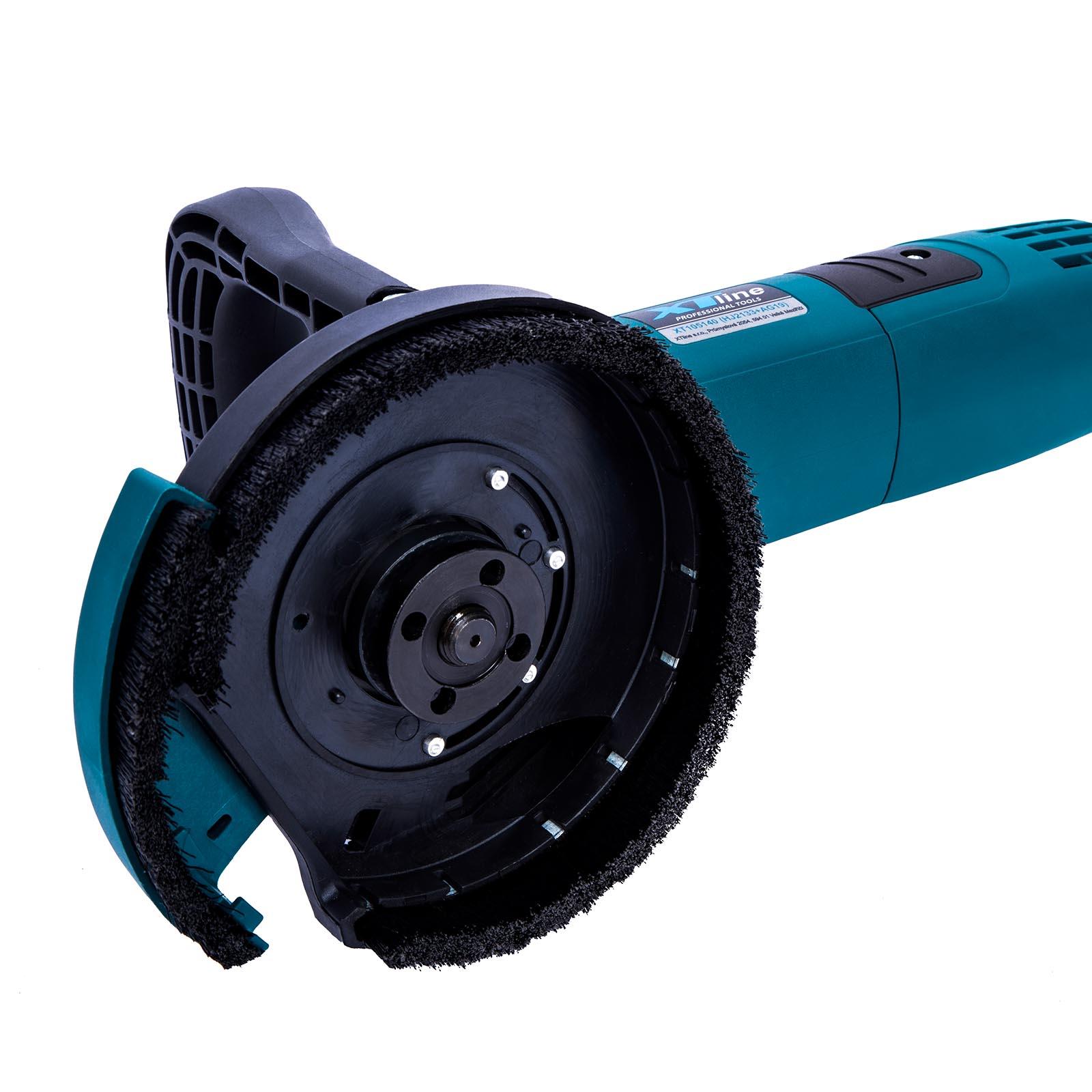 Úhlová bruska 125mm s odsávacím krytem 1400W XTLINE XT105140