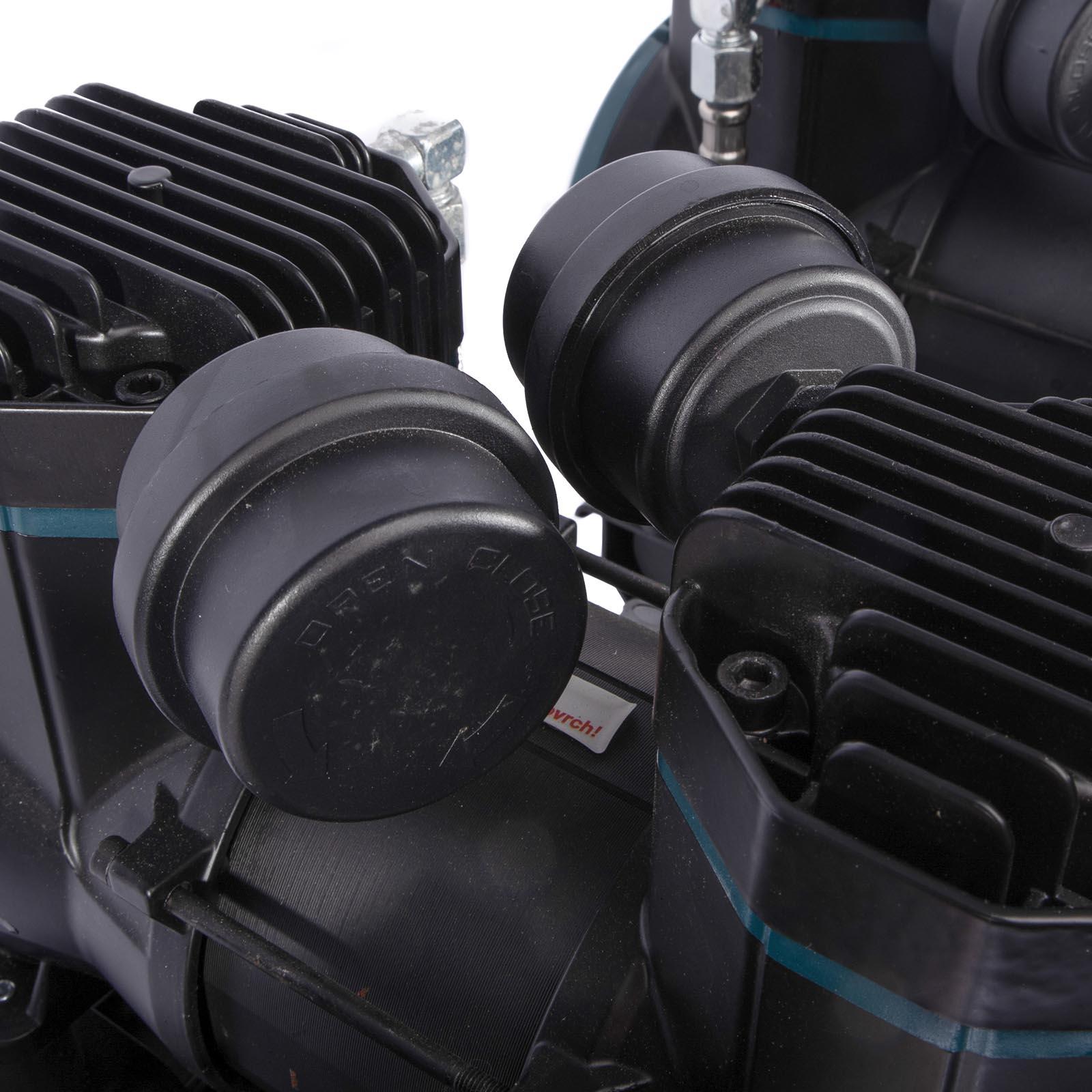 Kompresor bezolejový 2x1450 W, 50 l, XTLINE