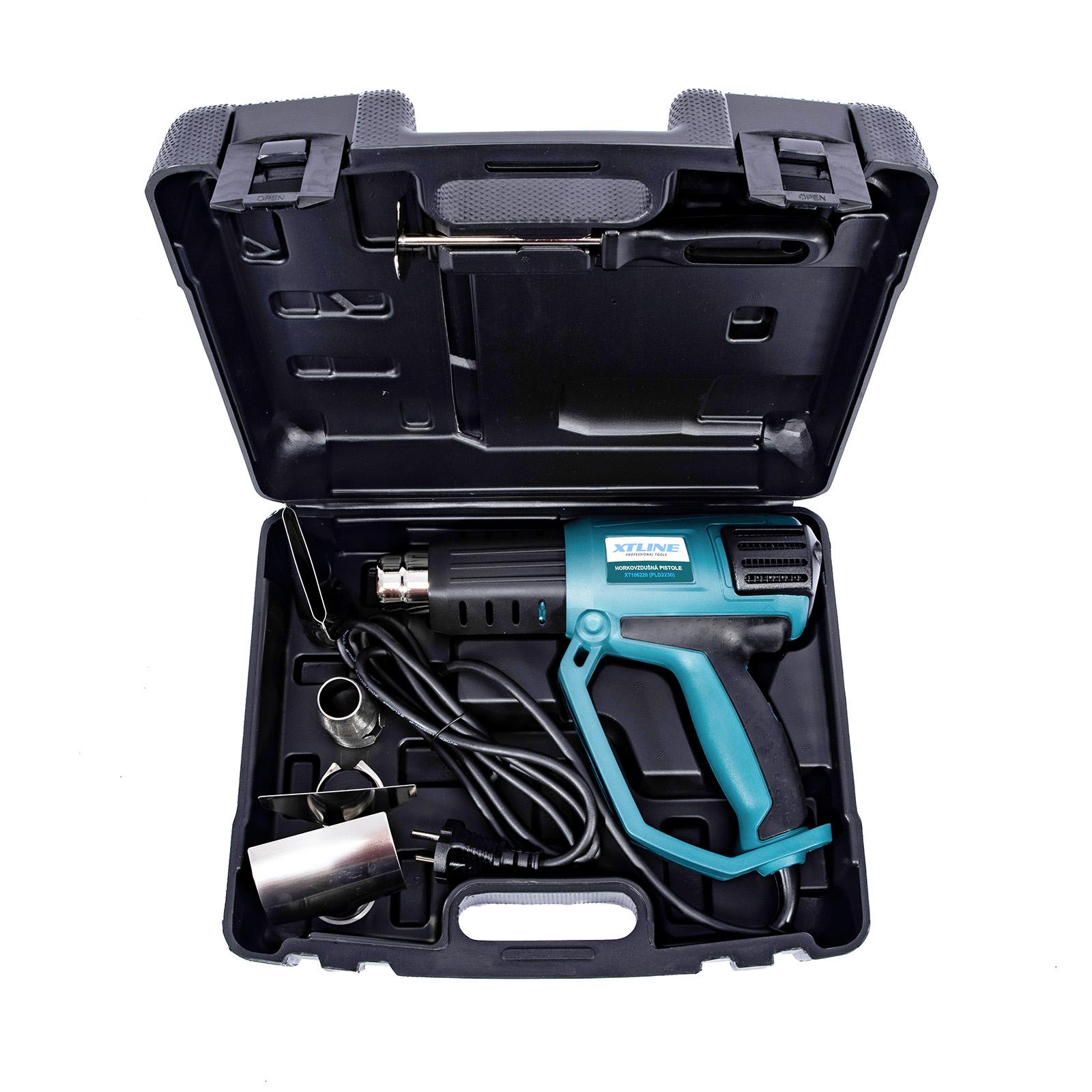 Horkovzdušná pistole s elektronickou regulací 2000 W XTLINE XT106230