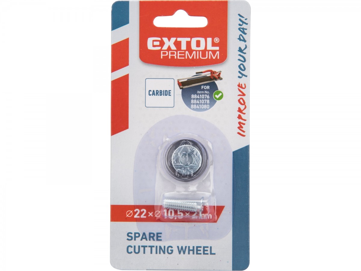 Kolečko řezné 22x10,5x2 mm SK 8841073 Extol