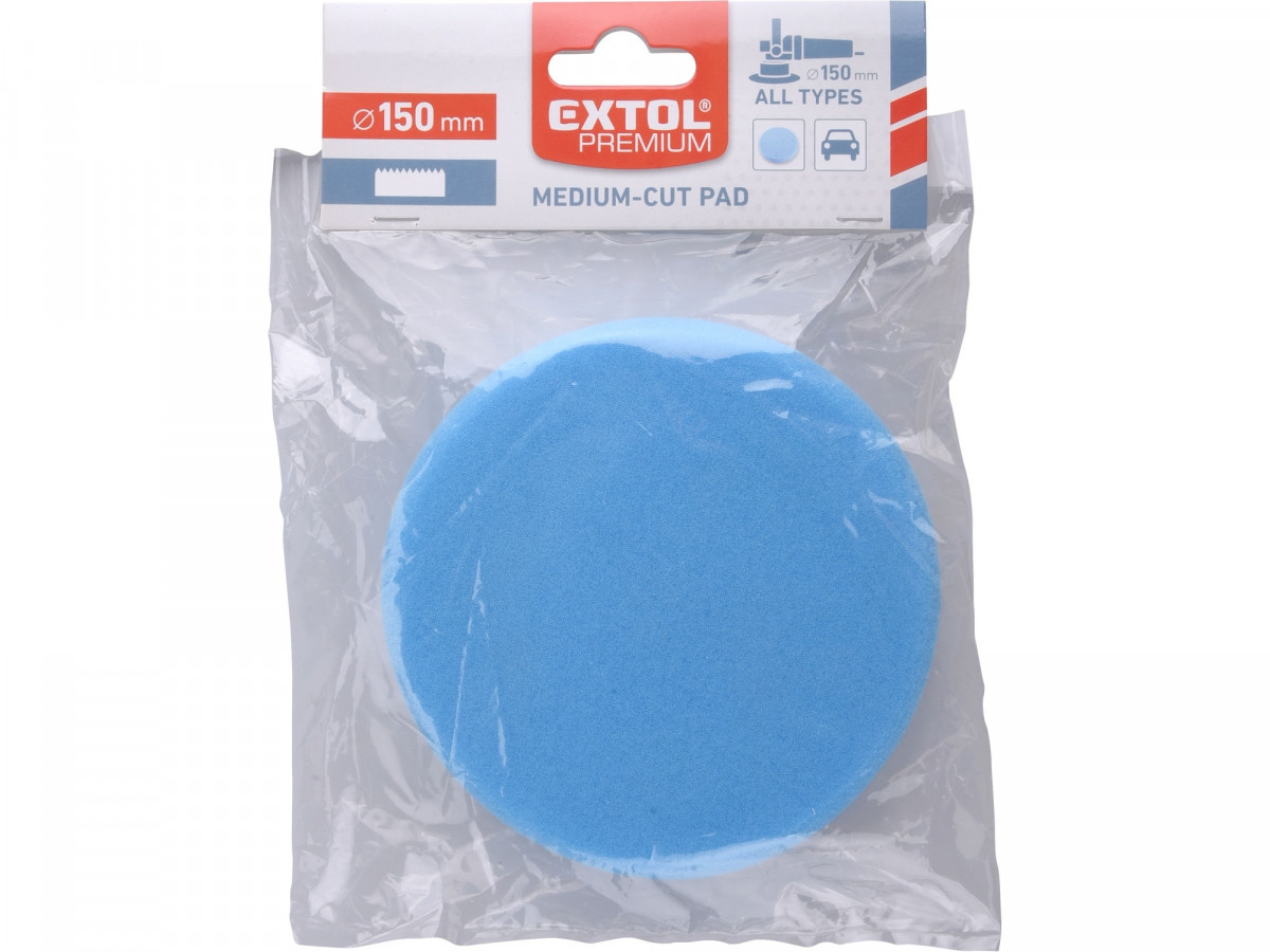 Kotouč leštící pěnový, Extol Premium T60 8803546 150 x 30 mm