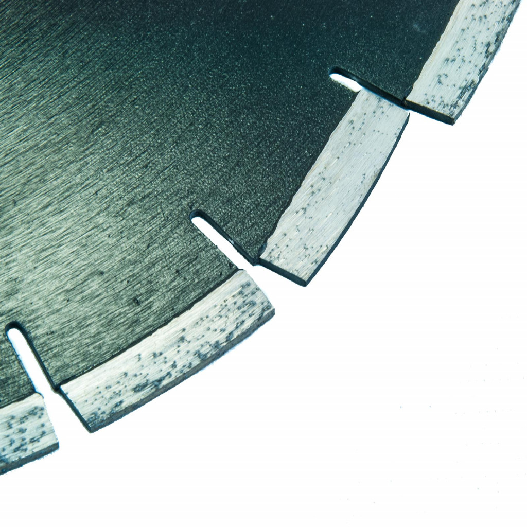 Diamantový kotouč na asfalt 350x25,4 mm, výška segmentů 10 mm
