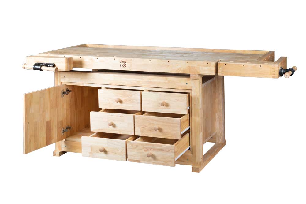 Truhlářská hoblice WB210C se zásuvkami Holzmann
