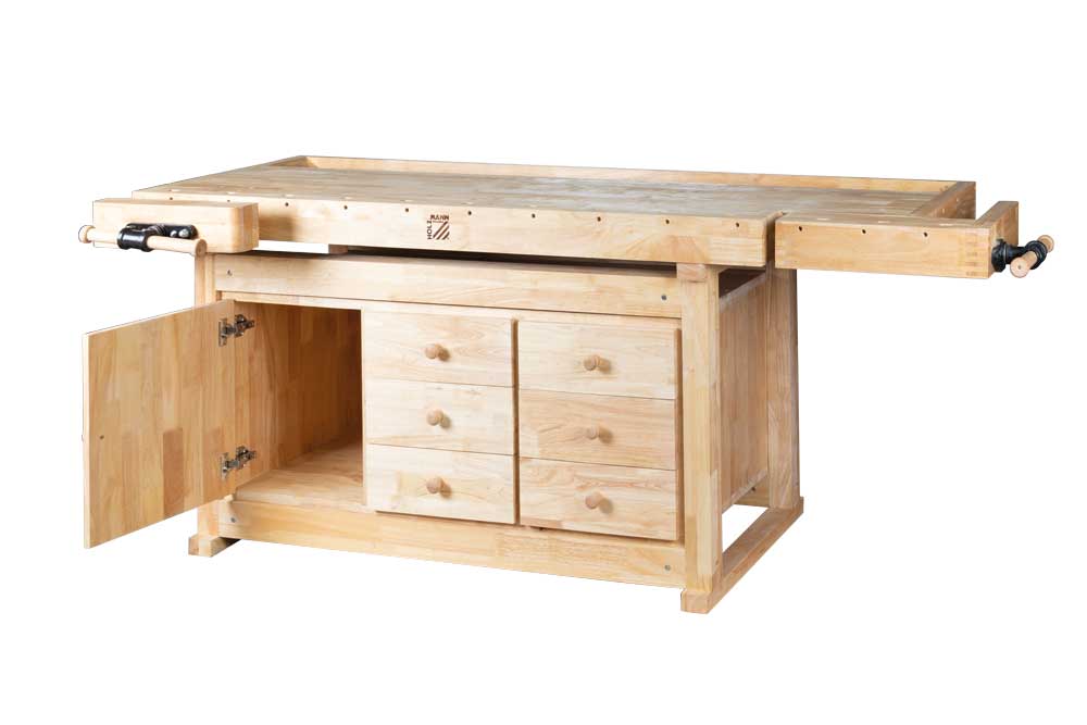 Truhlářská hoblice WB210C se zásuvkami Holzmann