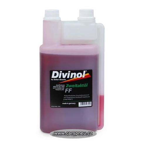 Olej motorový pro dvoutakty s odměrkou 1:50 Divinol FF 1l