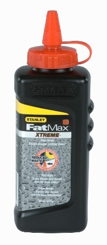 STANLEY A BOSTITCH STANLEY Značící nářadí FatMax prášková křída 225g Červená červená
