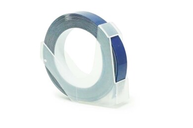Dymo S0898140, 9mm x 3m, modrý podklad, originální páska