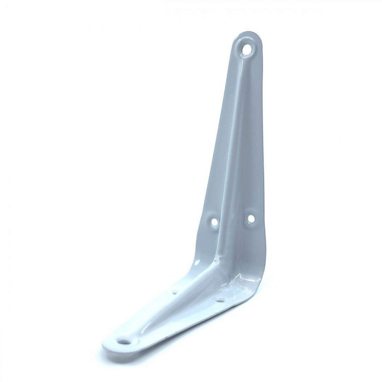 Konzole policová bílá 125 x 100 mm Domax