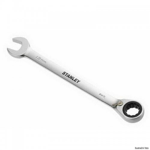 Očkoplochý ráčnový klíč s přepínací páčkou 14mm Stanley 1-13-306
