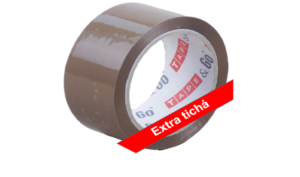 Lepící páska hnědá 48 mm x 60 m  TICHÁ 