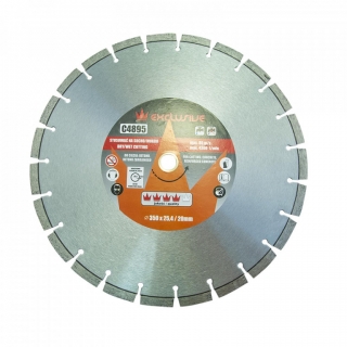 Diamantový kotouč na beton 350x25,4 mm, výška segmentu 10 mm