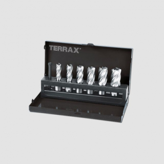 Sada jádrovách vrtáků 12 - 22mm Terrax