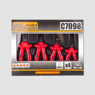 Sada elektrikářských kleští 1000V (4PCS)