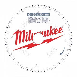 Pilový kotouč dřevo 190x30x1.6x36ATB 4932471301 Milwaukee