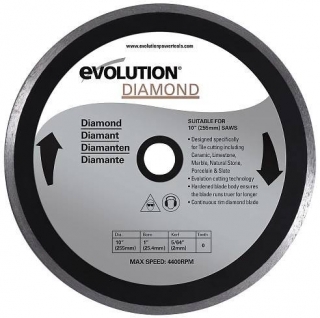 Diamantový kotouč 255x25,4mm RAGE 3 EVOLUTION