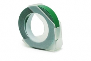 Dymo S0898160, 9mm x 3m, zelený podklad, originální páska